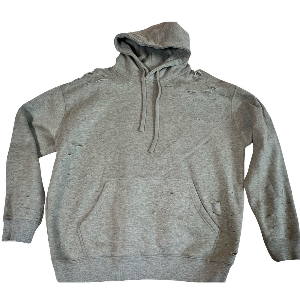 Zumiez The Perfect‎ Example EPTM Thrashed Grey Pullover Hoodie Mens XL NEW